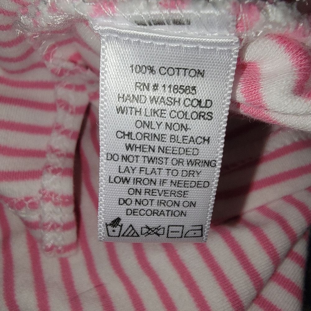 Quacker Factory Butterfly Sequin Striped Short Sl… - image 6